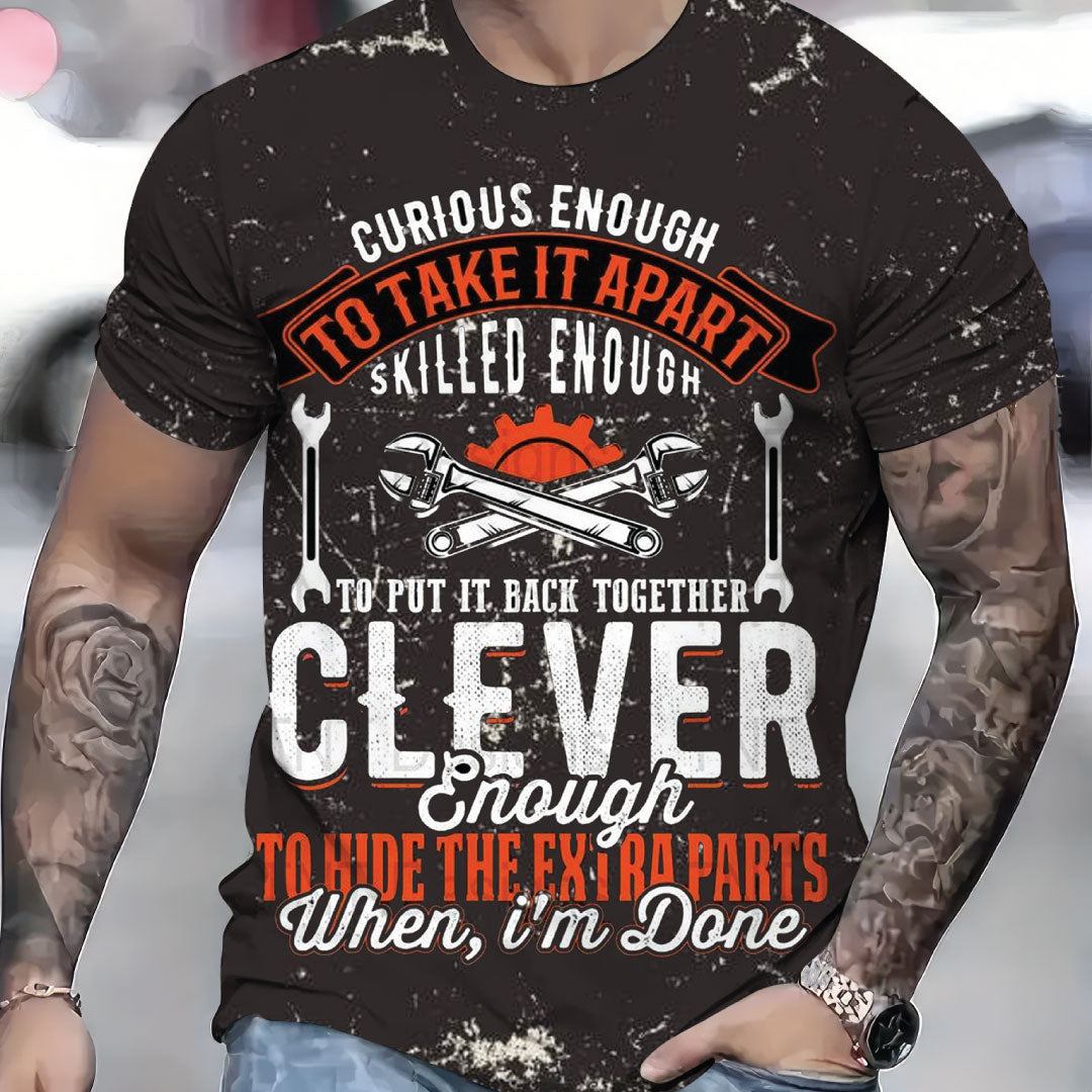 Vintage Mechanic Shirt Curious Enough To Take It Apart Skilled Enough To Put It Back Together Jacket Funny Mechanic Apparel