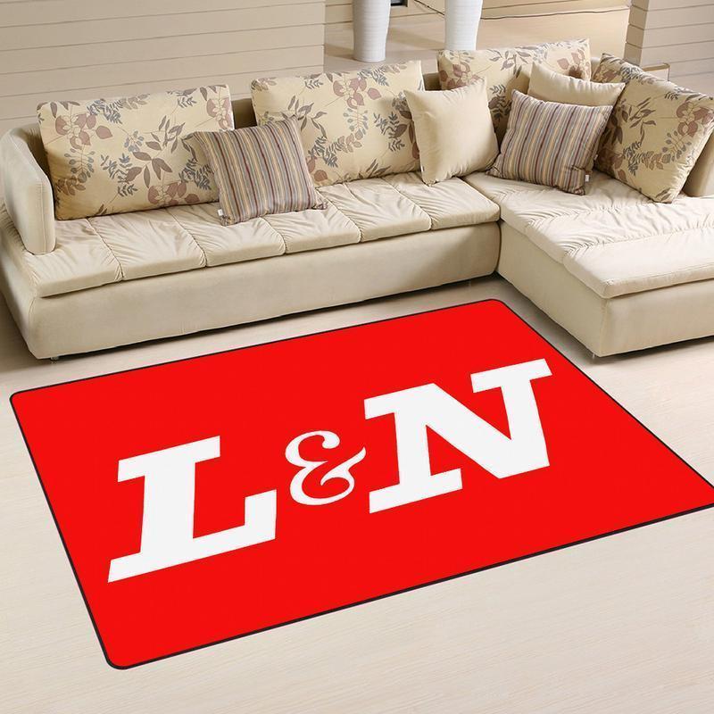 Railspirit Louisville Area Rug Louisville And Nashville Railroad Rug Gift Idea For Train Lovers