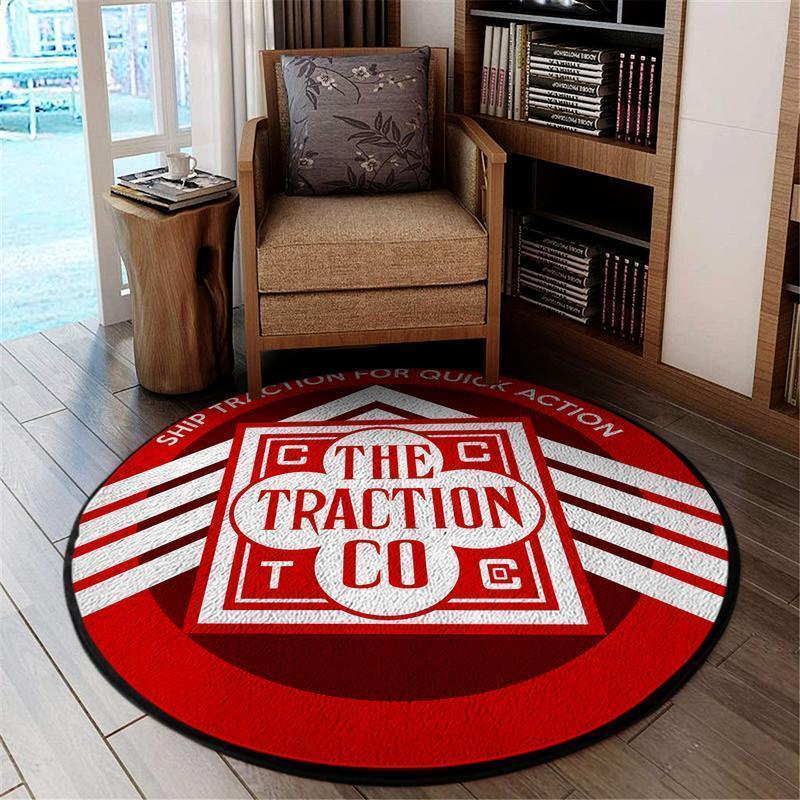 Railspirit Cct Area Rug Cct Central California Traction Railroad Rug Gift Idea For Train Lovers