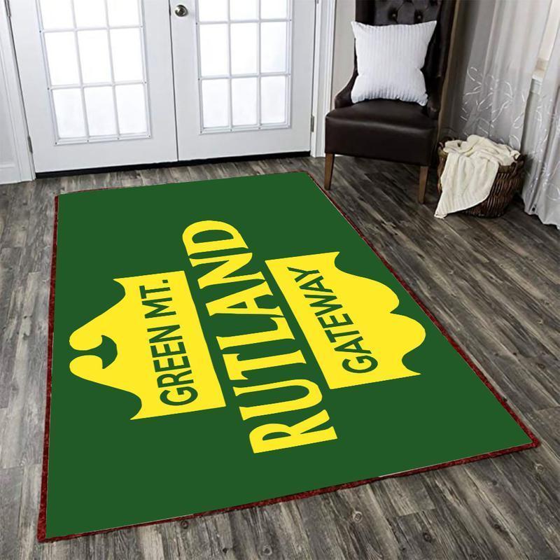 Railspirit Rutlandrr Area Rug Rut The Rutland Railroad Rug Gift Idea For Train Lovers