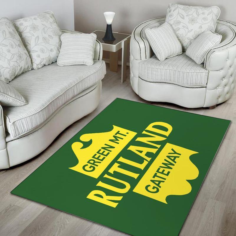 Railspirit Rutlandrr Area Rug Rut The Rutland Railroad Rug Gift Idea For Train Lovers
