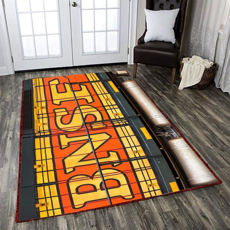 Railspirit Bnfs Area Rug Bnfs Railroad Rug Gift Idea For Train Lovers