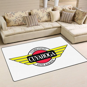 Railspirit Cuyahoga Area Rug Cuyahoga Valley Scenic Railroad Gift Idea For Train Lovers