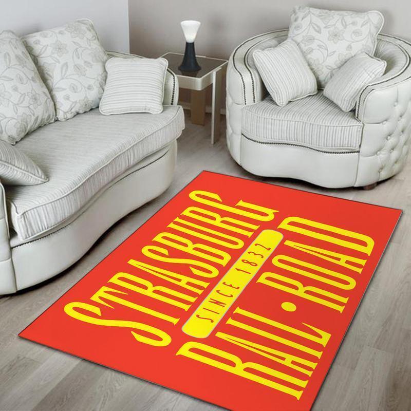 Railspirit Strasburg Area Rug Strasburg Railroad Rug Gift Idea For Train Lovers