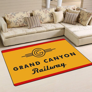 Railspirit Canyon Area Rug Grand Canyon Railway Rug Gift Idea For Train Lovers