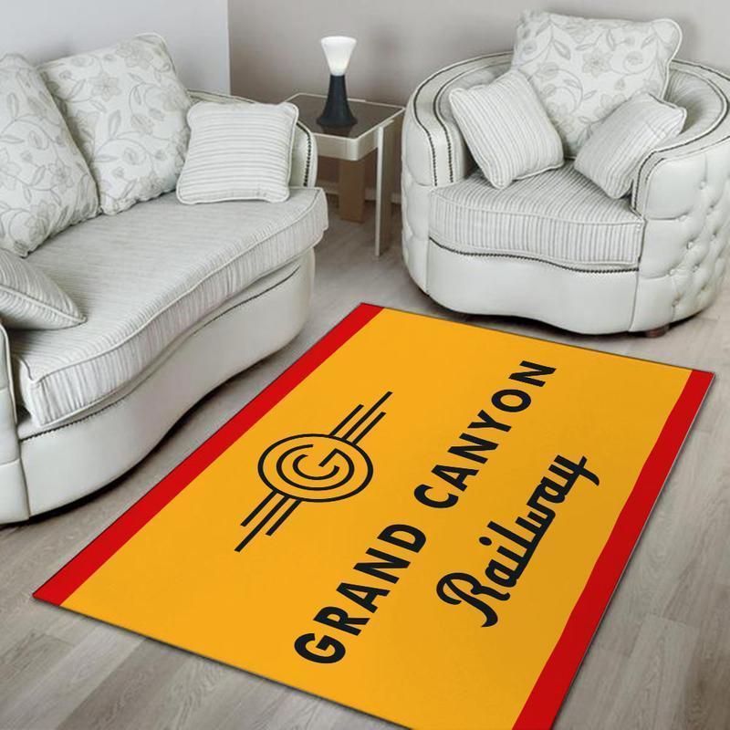 Railspirit Canyon Area Rug Grand Canyon Railway Rug Gift Idea For Train Lovers