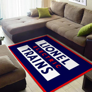 Railspirit Lionel Electic Trains Area Rug Gift Idea For Train Lovers