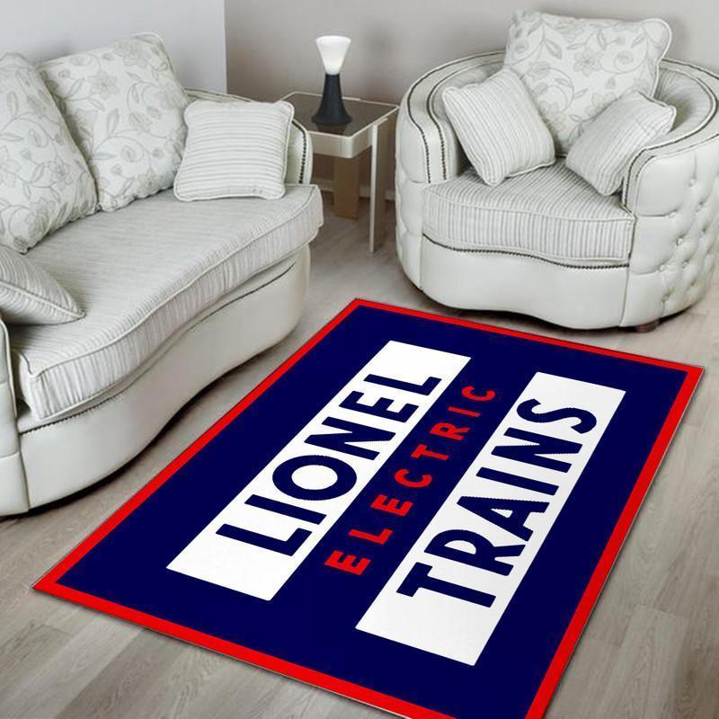 Railspirit Lionel Electic Trains Area Rug Gift Idea For Train Lovers