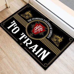 Railspirit Pennsylvania Railroad Area Rug Gift Idea For Train Lovers