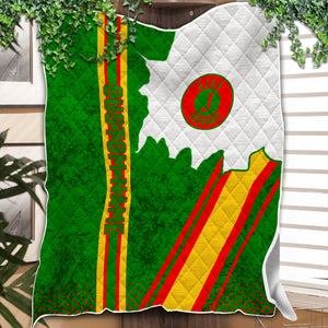 Railspirit Personalized Elgin Joliet And Eastern Railroad Premium Quilts Vintage All Over Printed Premium Quilts