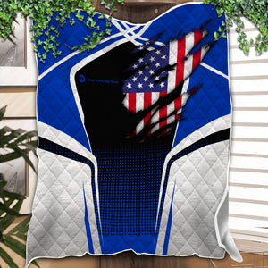 Railspirit Personalized Long Island Railroad Premium Quilts American Vintage All Over Printed Premium Quilts