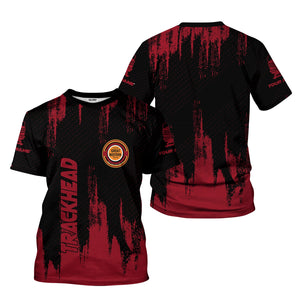 Railspirit Personalized Chicago Great Western Railroad T-Shirt Paint Impact Design Train Shirt for Trackhead