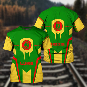 Railspirit Personalized Elgin Joliet And Eastern Railroad T-Shirt Custom Year Railroader Shirt Gift Idea For Train Lover