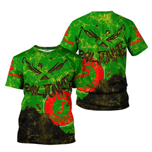 Railspirit Personalized Elgin Joliet And Eastern Railroad T-Shirt Torn Graphic Style Train Shirt For Rail Junkie