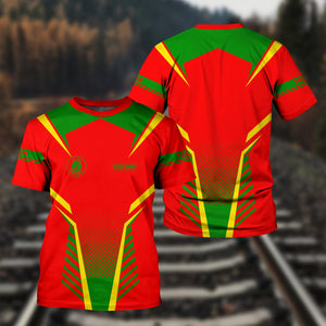 Railspirit Personalized Elgin Joliet And Eastern Railroad T Shirt Unisex Train Shirt All Over Print