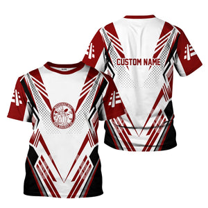 Railspirit Personalized Detroit & Mackinac Railroad T-Shirt Railroad Tribute Design Train Shirt for Train Lovers