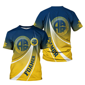 Railspirit Personalized Alaska Railroad T-Shirt Railway-Themed Style Shirt Gift Idea For Trainspotter
