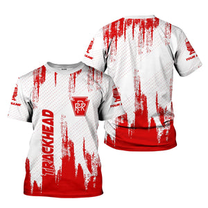 Railspirit Personalized Pennsylvania Railroad T-Shirt Paint Impact Design Train Shirt for Trackhead