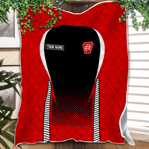 Railspirit Personalized Pennsylvania Railroad Premium Quilts Train Premium Quilts Gift Idea For Train Lover