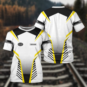 Railspirit Personalized New York Central Railroad T Shirt Unisex Train Shirt All Over Print