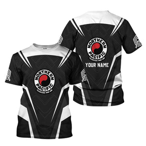 Railspirit Personalized Northern Pacific Railway T-Shirt Railway Inspired Apparel Train Shirt for Train Lovers