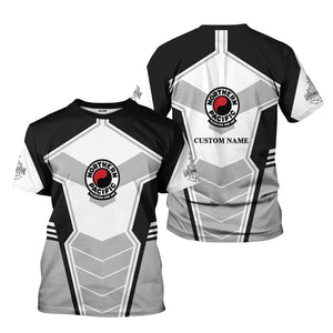 Railspirit Personalized Northern Pacific Railway T-Shirt Engine-Inspired Style Train Shirt for Railroad Fanatic