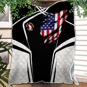 Railspirit Personalized Great Northern Railway Premium Quilts American Vintage GNR All Over Printed Premium Quilts