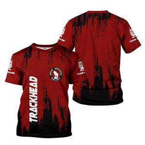 Railspirit Personalized Great Northern Railway T-Shirt Paint Impact Design GNR Train Shirt for Trackhead