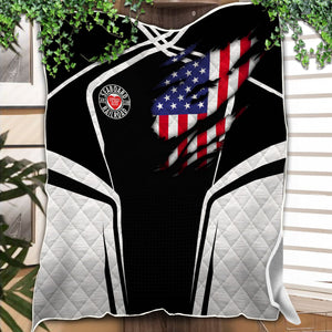 Railspirit Personalized Seaboard Air Line Railroad Premium Quilts American Vintage All Over Printed Premium Quilts