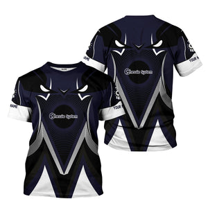 Railspirit Personalized Chessie System Railroad T-Shirt Vibrant Graphic Pattern Shirt For Train Enthusiasts