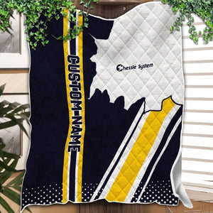 Railspirit Personalized Chessie System Railroad Premium Quilts Vintage All Over Printed Premium Quilts