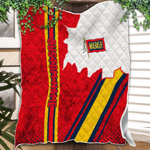 Railspirit Personalized Wabash Railroad Premium Quilts Vintage All Over Printed Premium Quilts