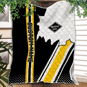 Railspirit Personalized Reading Railroad Premium Quilts Vintage All Over Printed Premium Quilts
