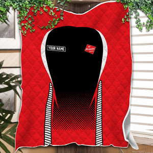 Railspirit Personalized Chicago, Milwaukee, St. Paul and Pacific Railroad Premium Quilts Milwaukee Road Train Premium Quilts Gift Idea For Train Lover