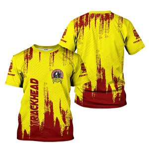 Railspirit Personalized Denver and Rio Grande Western Railroad T-Shirt Paint Impact Design Train Shirt for Trackhead