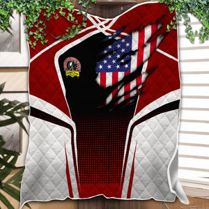 Railspirit Personalized Denver and Rio Grande Western Railroad Premium Quilts American Vintage All Over Printed Premium Quilts