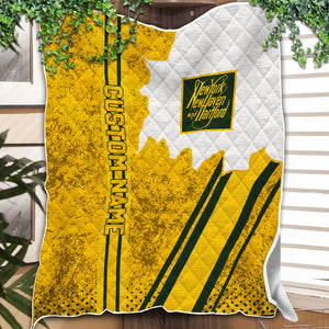 Railspirit Personalized New York, New Haven and Hartford Railroad Premium Quilts Vintage New Haven Railroad All Over Printed Premium Quilts