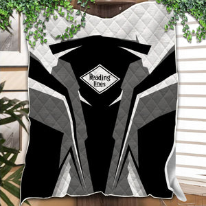 Railspirit Personalized Reading Railroad Premium Quilts Strong Line Train Premium Quilts Gift Idea For Train Lover