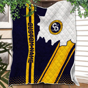 Railspirit Personalized Chesapeake and Ohio Railway Premium Quilts Vintage C&O All Over Printed Premium Quilts