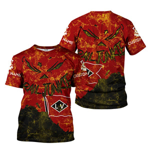 Railspirit Personalized Lehigh Valley Railroad T-Shirt Torn Graphic Style Train Shirt For Rail Junkie