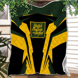 Railspirit Personalized New York, New Haven and Hartford Railroad Premium Quilts New Haven Railroad Strong Line Train Premium Quilts Gift Idea For Train Lover