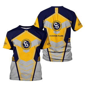 Railspirit Personalized Chesapeake and Ohio Railway T-Shirt Engine-Inspired Style C&O Train Shirt for Railroad Fanatic