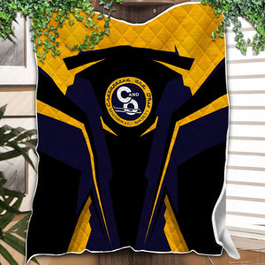 Railspirit Personalized Chesapeake and Ohio Railway Premium Quilts C&O Strong Line Train Premium Quilts Gift Idea For Train Lover