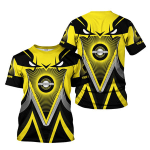 Railspirit Personalized Clinchfield Railroad T-Shirt Vibrant Graphic Pattern Shirt For Train Enthusiasts