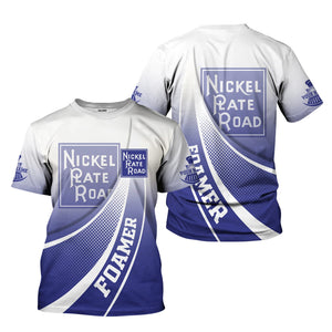 Railspirit Personalized New York, Chicago and St. Louis Railroad T-Shirt Railway-Themed Style Nickel Plate Road Shirt Gift Idea For Trainspotter