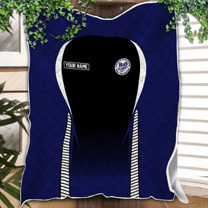 Railspirit Personalized B&O Great States Railroad Premium Quilts Train Premium Quilts Gift Idea For Train Lover