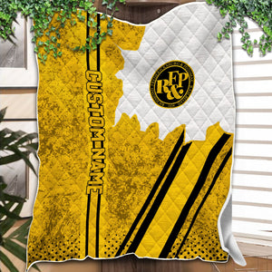 Railspirit Personalized Richmond, Fredericksburg And Potomac Railroad Premium Quilts Vintage All Over Printed Premium Quilts