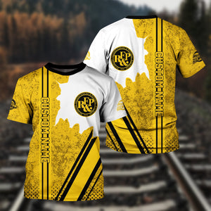 Railspirit Personalized Richmond, Fredericksburg And Potomac Railroad T-Shirt All Over Printed Unisex Shirt