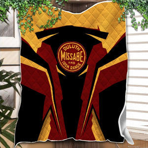 Railspirit Personalized Duluth, Missabe, & Iron Range Railroad Premium Quilts Strong Line Train Premium Quilts Gift Idea For Train Lover