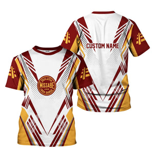 Railspirit Personalized Duluth, Missabe, & Iron Range Railroad T-Shirt Railroad Tribute Design Train Shirt for Train Lovers